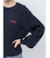 【WEB限定】エンブロイダリーコットン混スラブニット