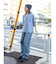【WEB限定】ストライプルーズシャツ