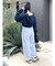 NUTMEG別注 ロゴデザインスウェットパンツ