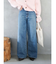 ハイウエストルーズデニム