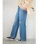 カットオフダメージストレートデニム