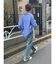ハイウエストルーズストレートデニム
