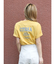 【WEB限定価格】カラーエンブロイダリーTee