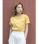 【WEB限定価格】カラーエンブロイダリーTee