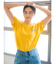 【WEB限定価格】カラーエンブロイダリーTee