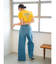 【WEB限定価格】カラーエンブロイダリーTee