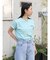 【WEB限定価格】カラーエンブロイダリーTee