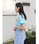 【WEB限定価格】カラーエンブロイダリーTee