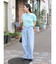 【WEB限定価格】カラーエンブロイダリーTee