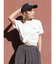 【WEB限定価格】カラーエンブロイダリーTee