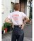【WEB限定価格】カラーエンブロイダリーTee