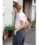【WEB限定価格】カラーエンブロイダリーTee