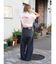 【WEB限定価格】カラーエンブロイダリーTee