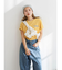 【WEB限定価格】カラーエンブロイダリーTee