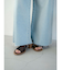 メッシュヒールサンダル