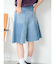 リメイクデニムハーフパンツ