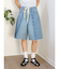 リメイクデニムハーフパンツ