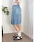 リメイクデニムハーフパンツ