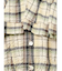 【WEB限定】フリルデザインチェックブラウス