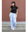 【WEB限定】パフスリーブデザインブラウス