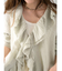 フリルデザインブラウス