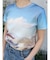 総柄フォトプリントTee