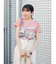 総柄フォトプリントTee