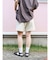 ニットハーフパンツ