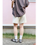 ニットハーフパンツ