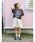 ニットハーフパンツ