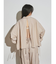 【Htage】スリットデザインストライプシャツ