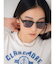 ハーフリムサングラス