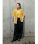 リネン混カーブラフパンツ