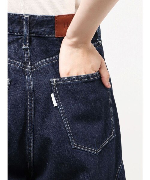 Htage】サイドカットデザインルーズデニム｜アングリッドの通販｜&mall