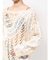 【Htage】バックオープンハンドデザインニット
