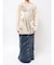 【Htage】バックオープンハンドデザインニット