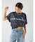 スティッチデザインプリントTee