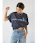 スティッチデザインプリントTee
