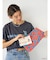 スティッチデザインプリントTee