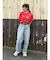 スティッチデザインプリントTee