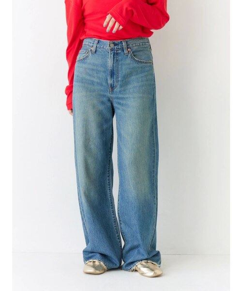 Levi's別注 RIBCAGE WIDE LEGデニム｜アングリッドの通販｜&mall