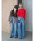 Levi's別注 RIBCAGE WIDE LEGデニム