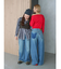Levi's別注 RIBCAGE WIDE LEGデニム