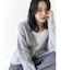 【WEB限定】カラールーズニットカーデ