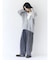 【WEB限定】カラールーズニットカーデ