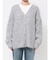 【WEB限定】カラールーズニットカーデ