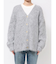 【WEB限定】カラールーズニットカーデ