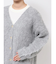 【WEB限定】カラールーズニットカーデ