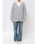 【WEB限定】カラールーズニットカーデ