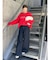 【WEB限定】ロゴルーズニット